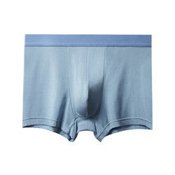 Regenerated Cellulose Mens Breathable Panties Solid Color Seamless Boxer Briefs Mens