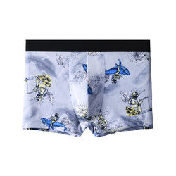 L-3XL Customized Mens Boxer Briefs Ice Silk Breathable Mens Underwear Briefs
